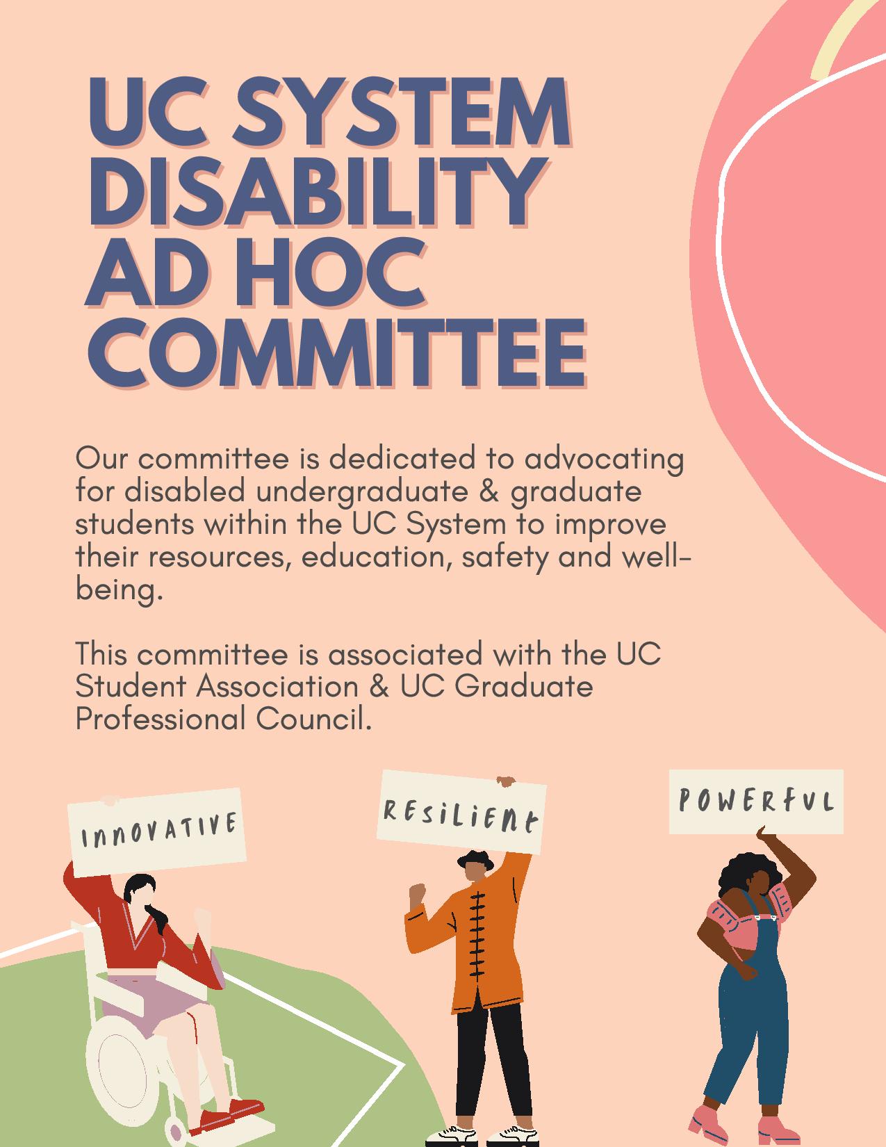 UC System Disability Ad Hoc Committee