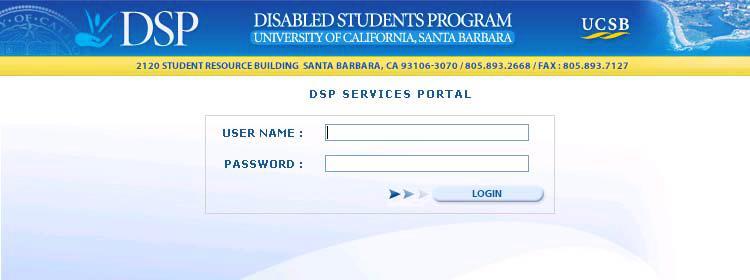 01 Login page of DSP portal