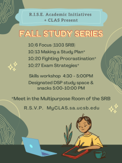 Fall Study Series Flyer