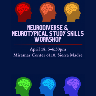 Neurodiverse Study Skills Workshop Flyer